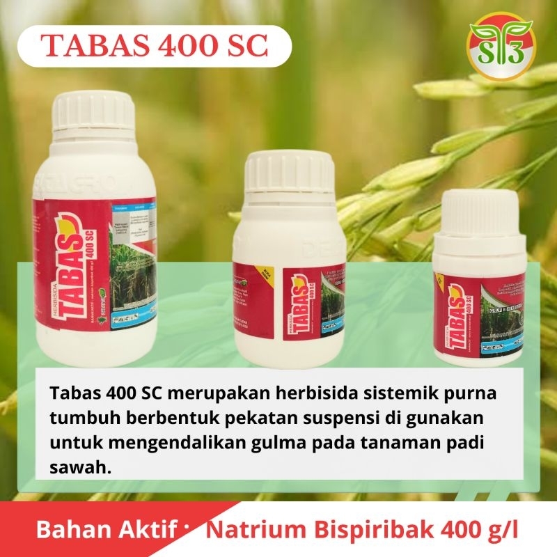 Jual Herbisida Sistemik Tabas 400sc 200 Ml Toko Obat Pertanian