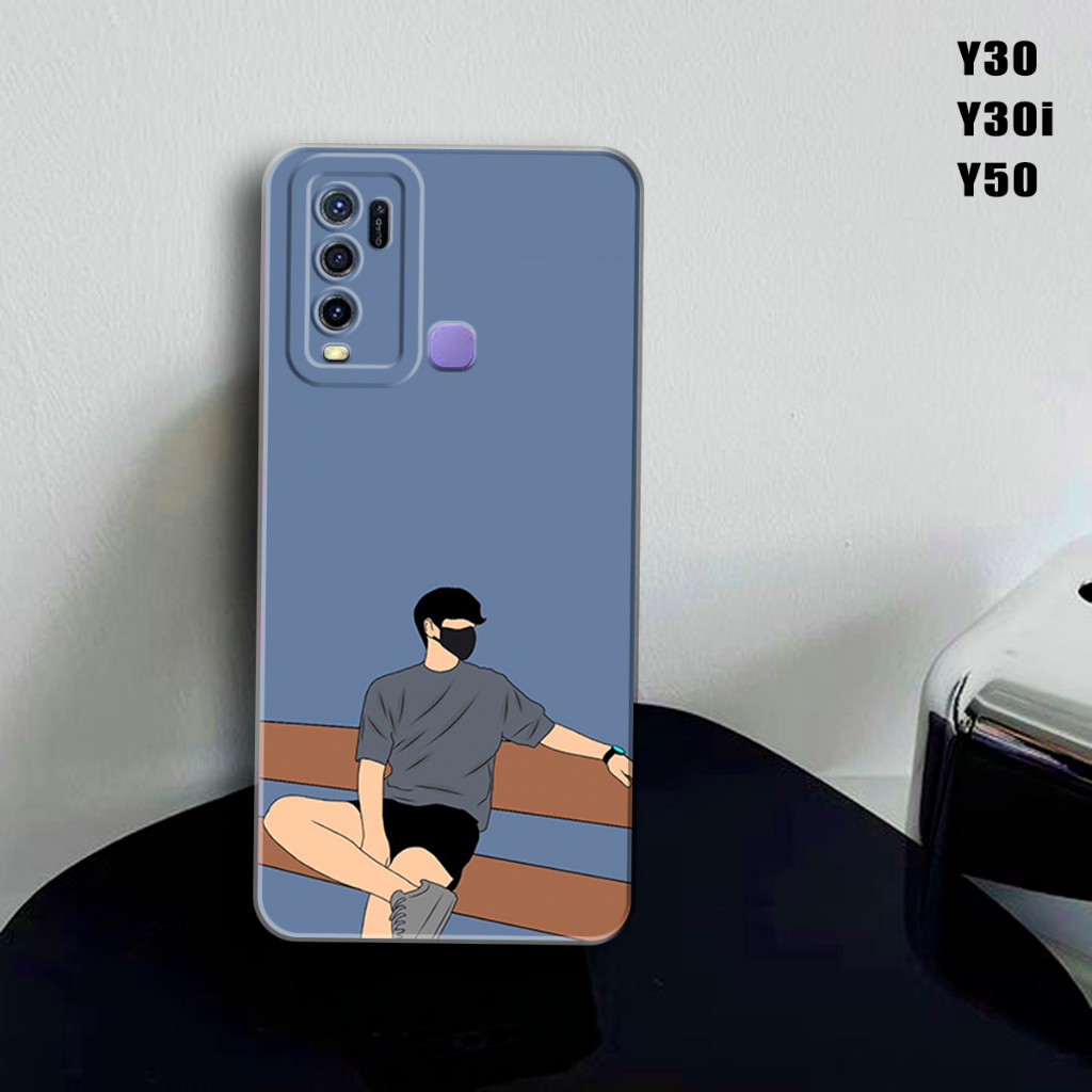 Vivo Y30 Back Cover Case Hp Vivo Y30 Y30i Y50 Casing Hp Vivo Y30