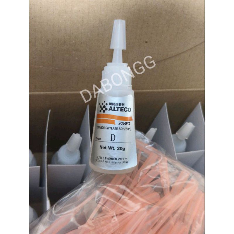 Jual (1pcs) Lem Cair Alteco/ Lem Setan/ Super Glue Lem alteco / Lem ...