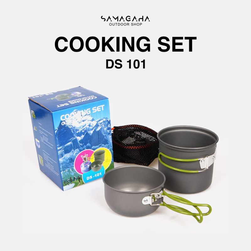 Jual Cooking Set Camping Alat Masak Portable Ds Alat Masak