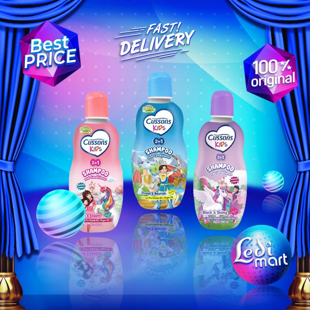 Jual Cussons Kids Shampoo 90ml | Cusson Kid | Shampo Anak | Ledi ...