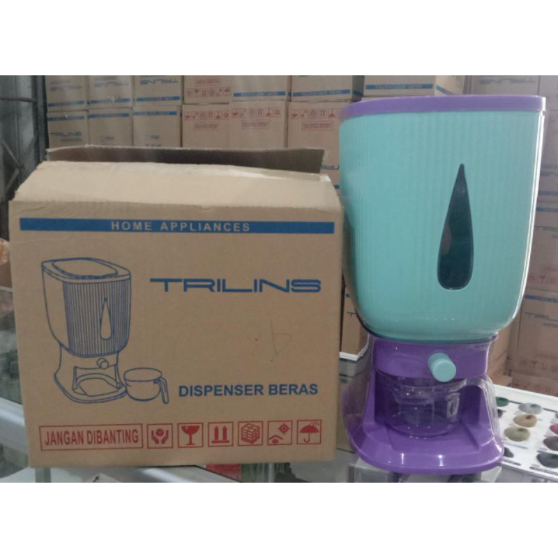 Jual Dispenser Beras Trilins 10 Kg Shopee Indonesia