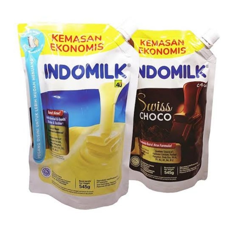 Jual Indomilk Susu kental manis pouch 545gr | Shopee Indonesia