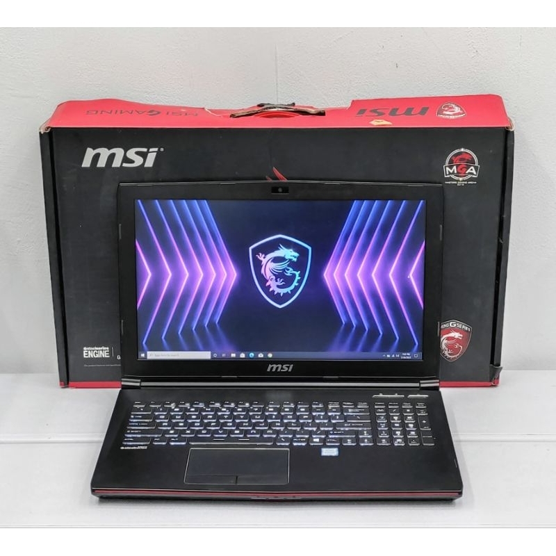 Jual Laptop Gaming Editing MSI Intel Core i7 Ram 16/128+1Tb GTX 960M