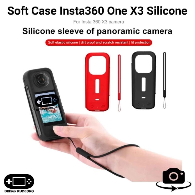 Jual Soft Case Insta360 One X3 silicone silikon cover casing protector ...