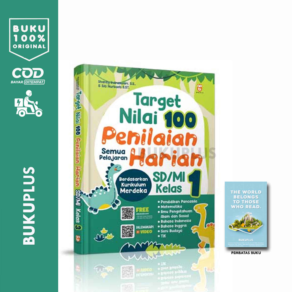 Jual Target Nilai 100 Penilaian Harian Sd Mi Kelas 1 Shopee Indonesia