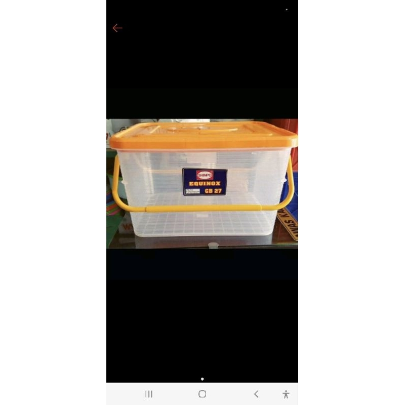 Jual BOX CONTAINER EQUINOX 27 LITER SHINPO KONTAINER CB 27 | Shopee ...