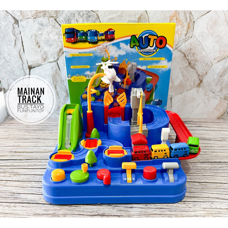 Jual Mainan Auto Adventure Cars Track Games Arcade track Parking Lot