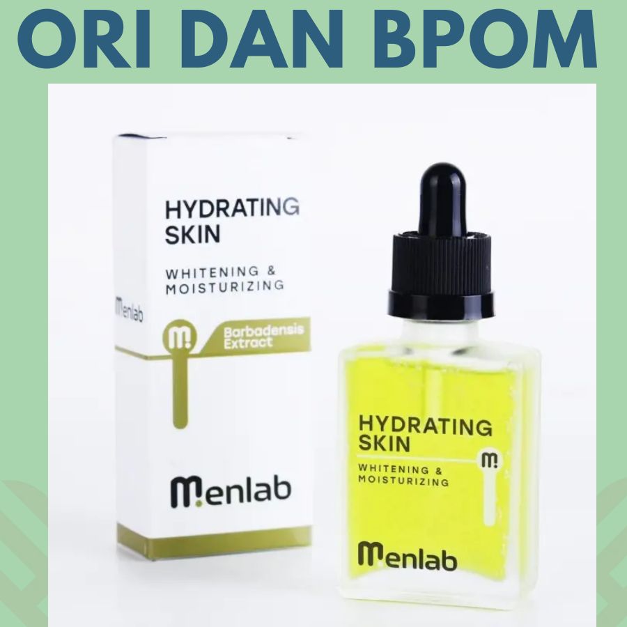 Jual Menlab Hydrating Skin Serum Pria Mencerahkan Dan Bikin Glowing 30