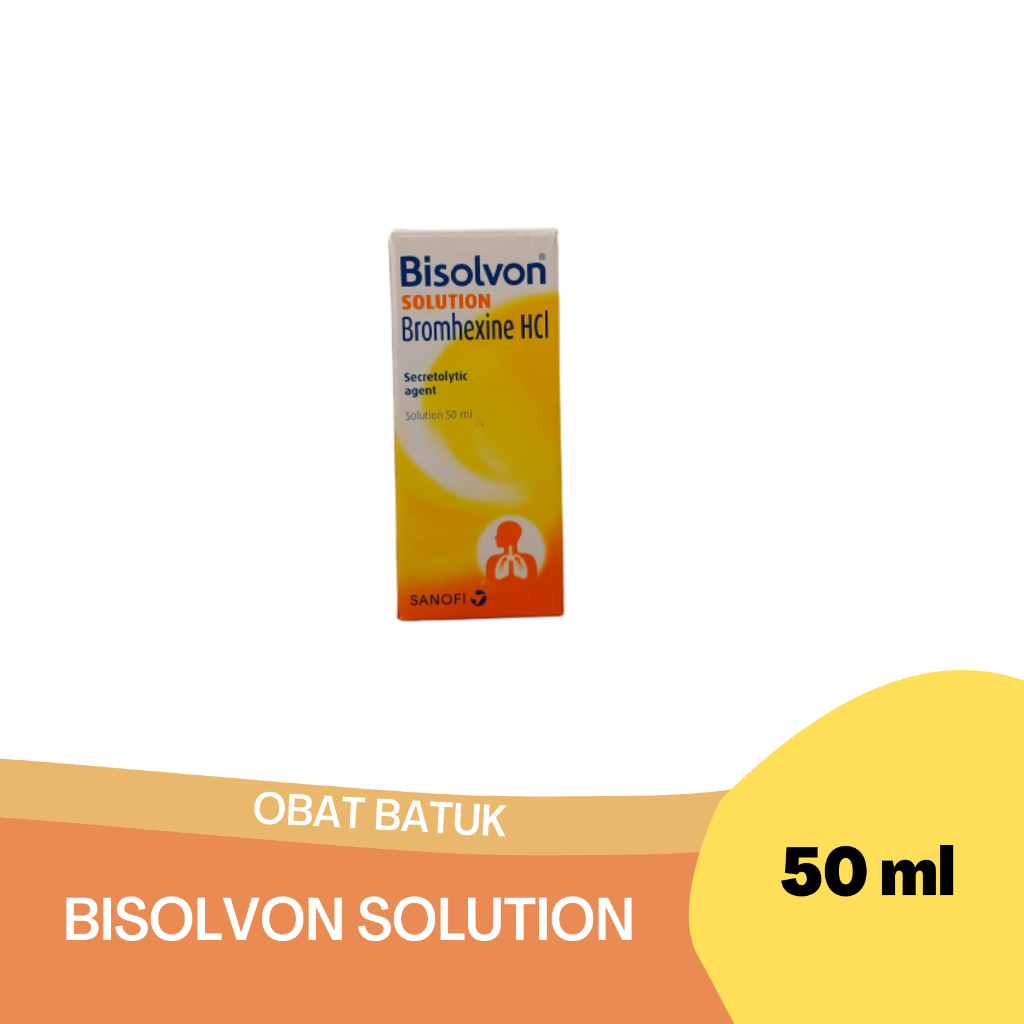 Jual Bisolvon Solution 50ml | Shopee Indonesia