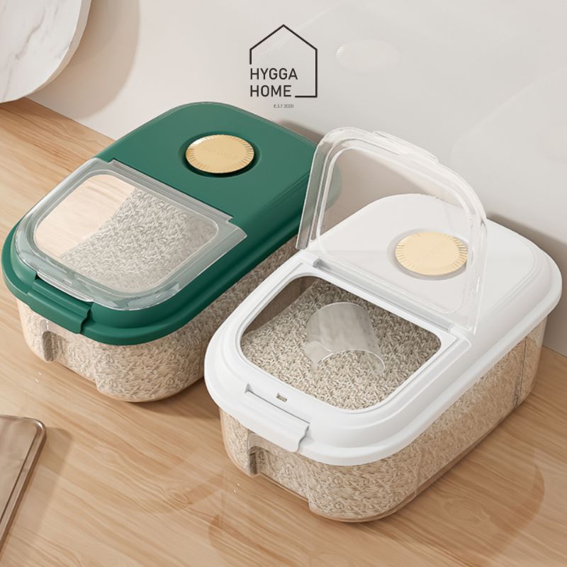 Product image Hygga Home KAIRI Tempat Kotak Penyimpanan Beras Tepung Kacang Rice Grain Storage 2