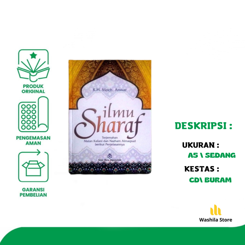 Jual Buku ILMU SHARAF Terjemah Matan Kailani Dan Nazham Almaqsud K H ...