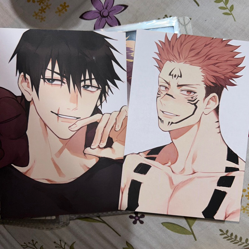 Jual JUJUTSU KAISEN ARTPRINT A6 GOJO SUKUNA TOJI | Shopee Indonesia