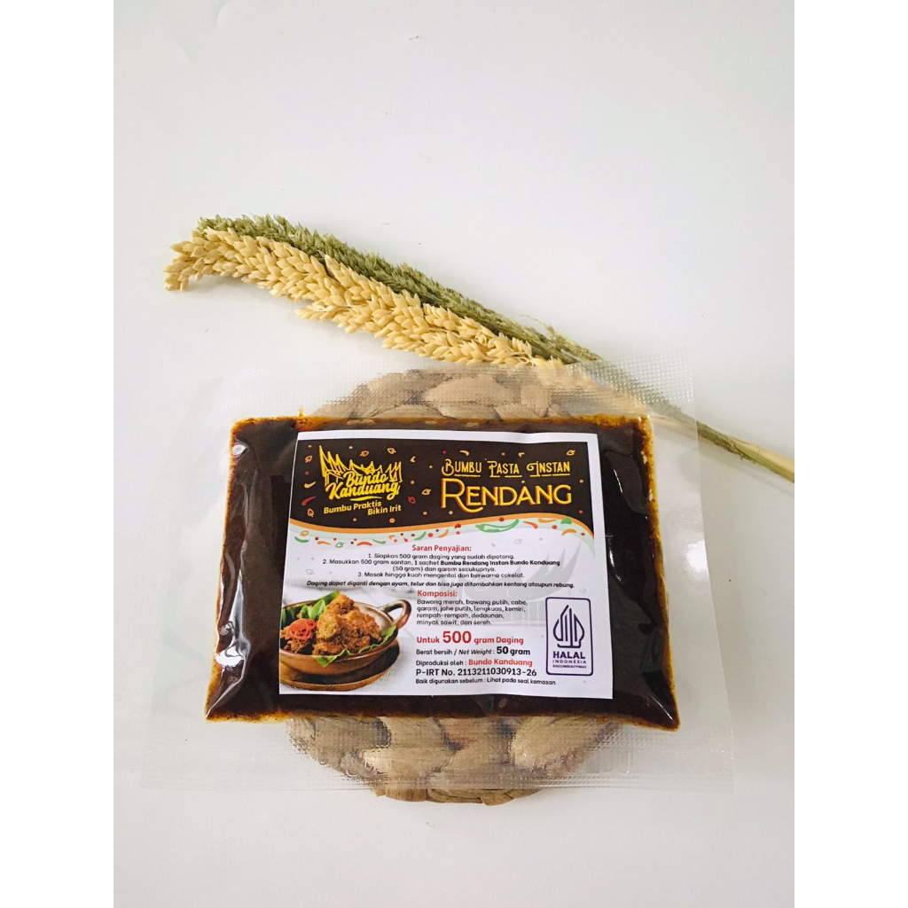Jual BUMBU RENDANG / BUMBU RENDANG ASLI PADANG BUNDO KANDUANG / BUMBU ...