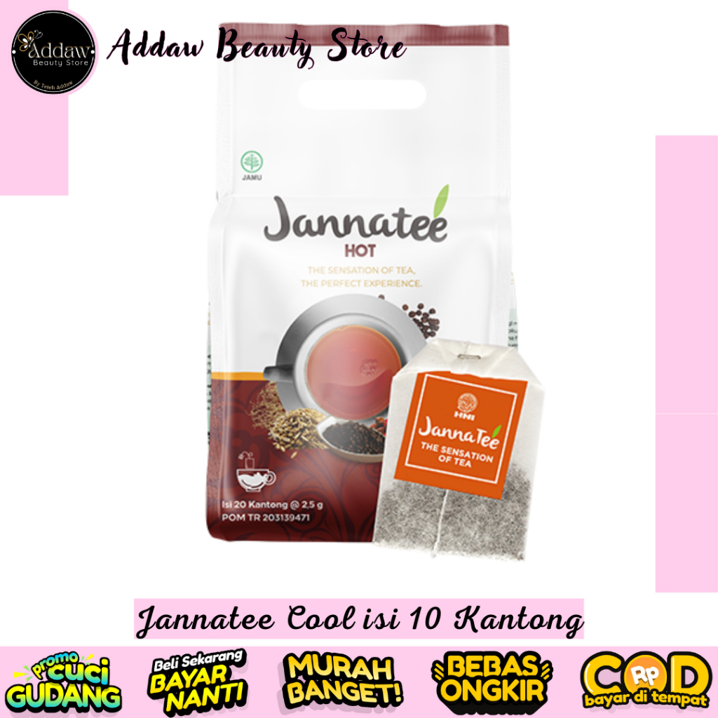 Jual JANNA TEA HOT Kemasan Baru | Shopee Indonesia