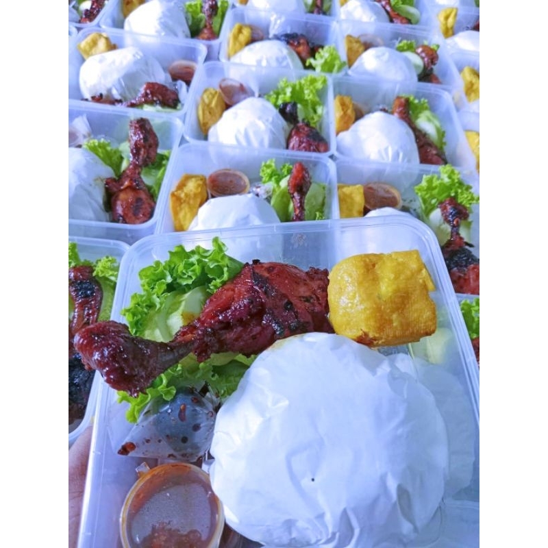 Jual Paket Nasi Ayam Instan Premium Cocok Acara Tahlilan Khitan Ultah Dll Shopee Indonesia