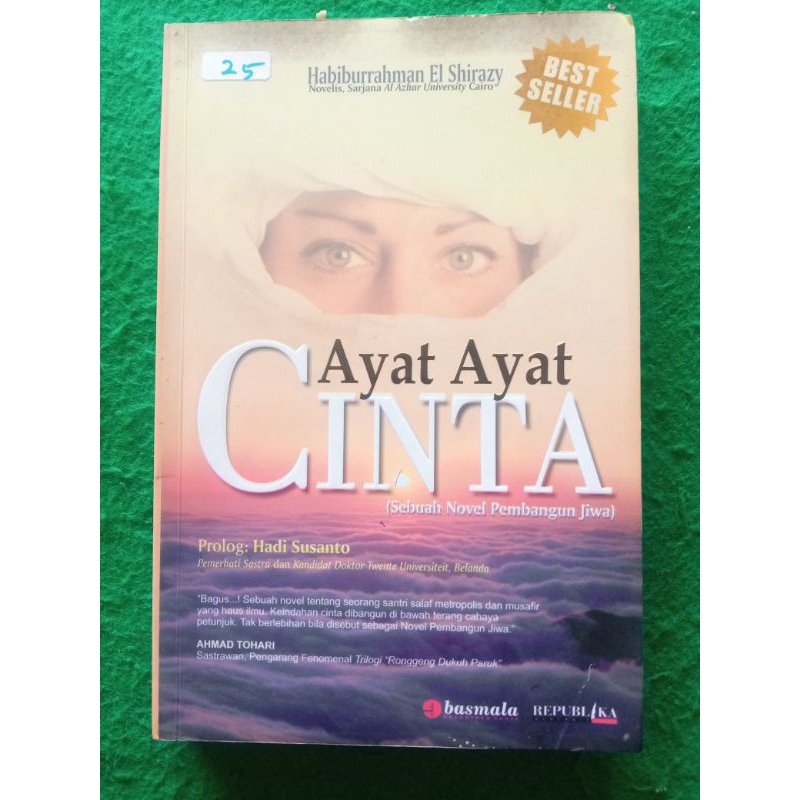 Jual Buku Novel Ayat Ayat Cinta By Habiburrahman El Shirazy Bekas ...