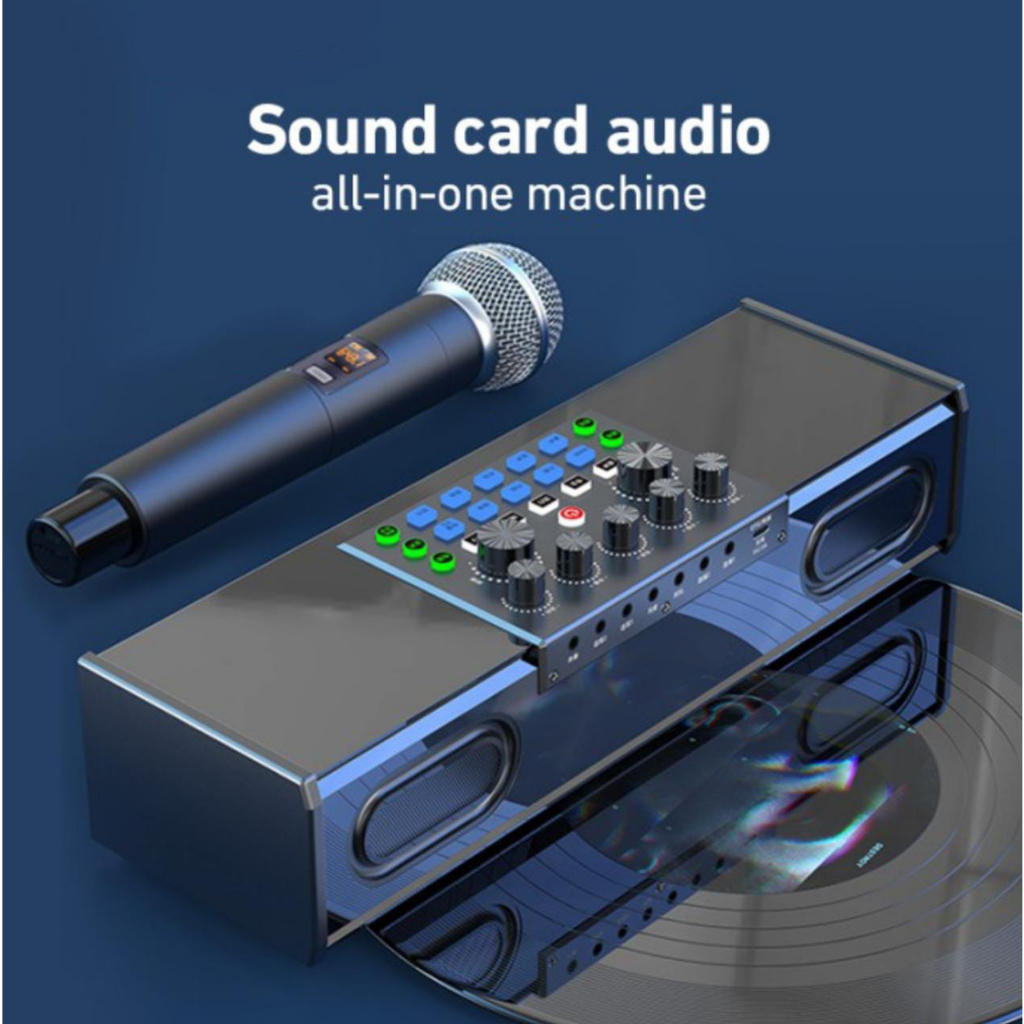 Jual Soundcard Speaker All In One Machine Sy Live Sound Card K