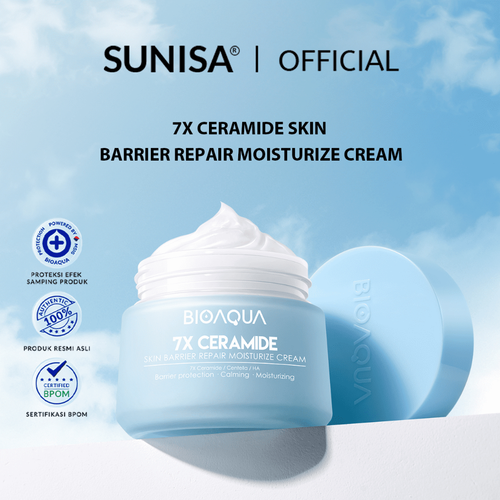 Jual Sunisa Bioaqua X Ceramide Skin Barrier Repair Moisturize Cream