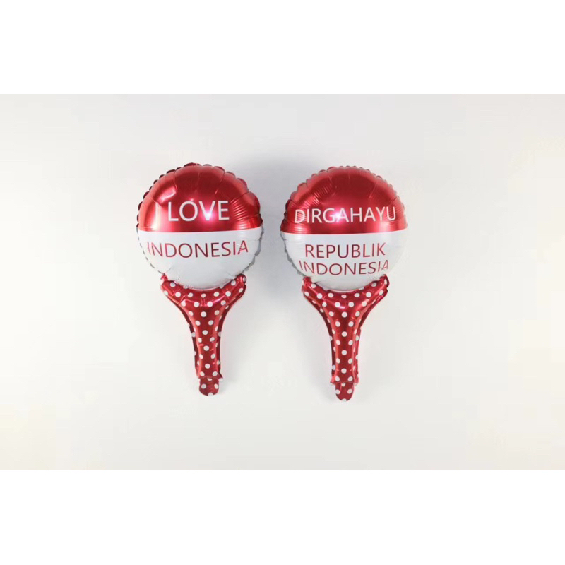 Jual Balon Foil Pentungan RI Balon Kemerdekaan Indonesia | Shopee Indonesia