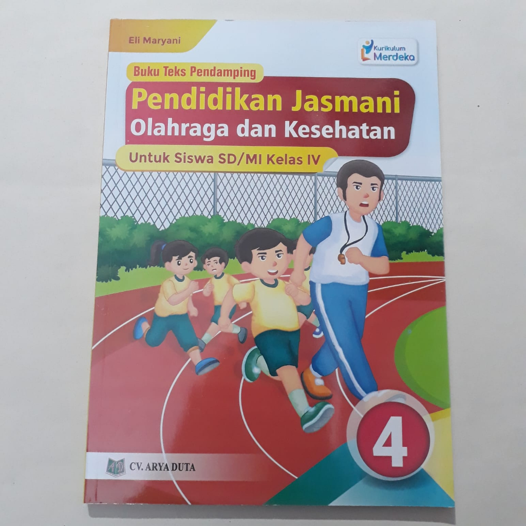 Jual Buku Teks Pendamping Pendidikan Jasmani Olahraga Dan Kesehatan Penjaskes Pjok Kelas 4 Sd 