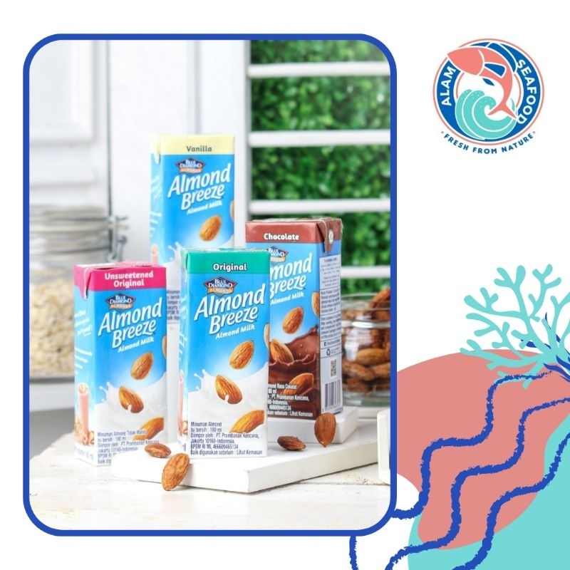 Jual Almond Breeze 180ml Susu Almond Susu Non Dairy Blue Diamond