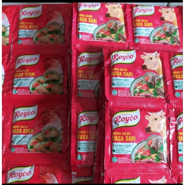 Jual ROYCO SAPI DAN AYAM RENCENG ISI 12 SACHET 8gr | Shopee Indonesia