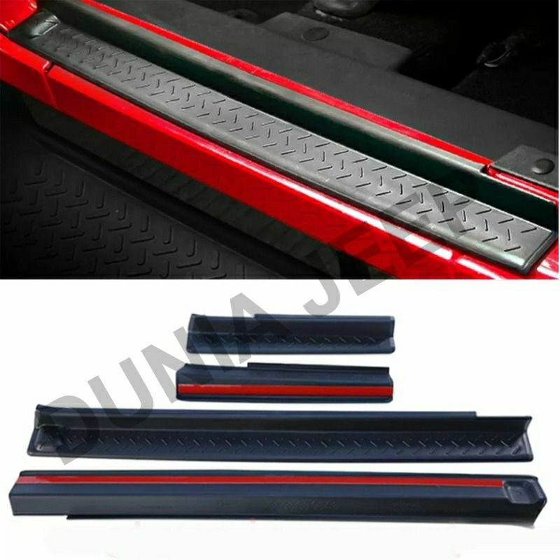 Jual Door Entry Guard . Door Sill Jeep Wrangler Rubicon JK Shopee