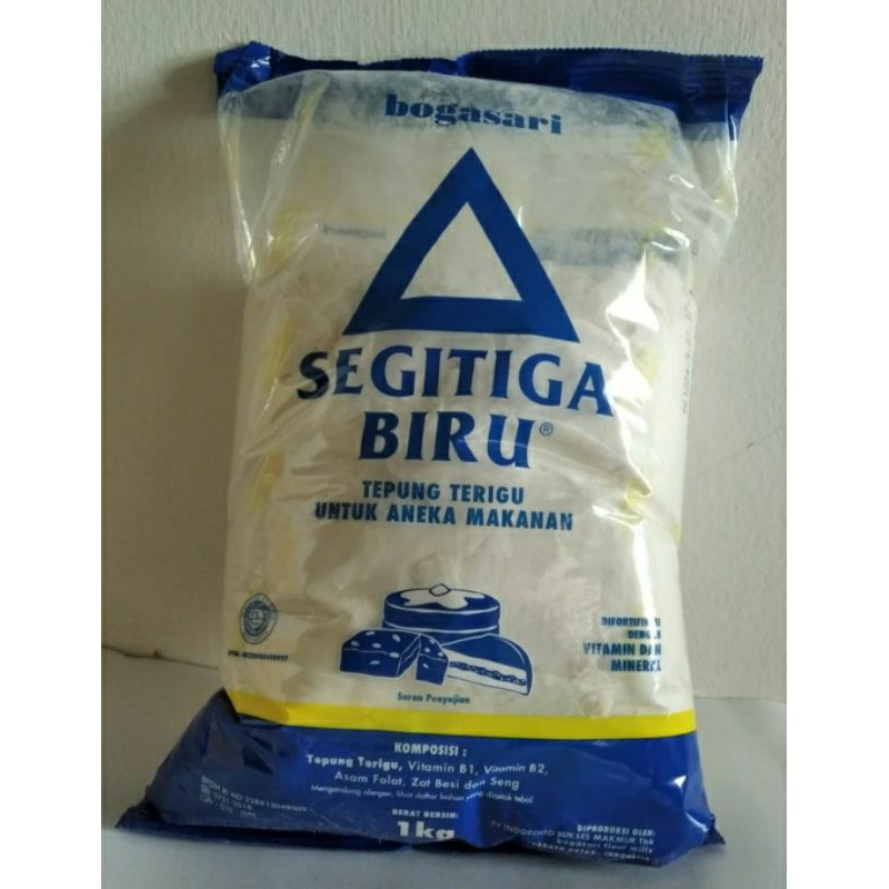 Jual Tepung Terigu Segi Tiga Biru Ekonomi 1kg Shopee Indonesia 