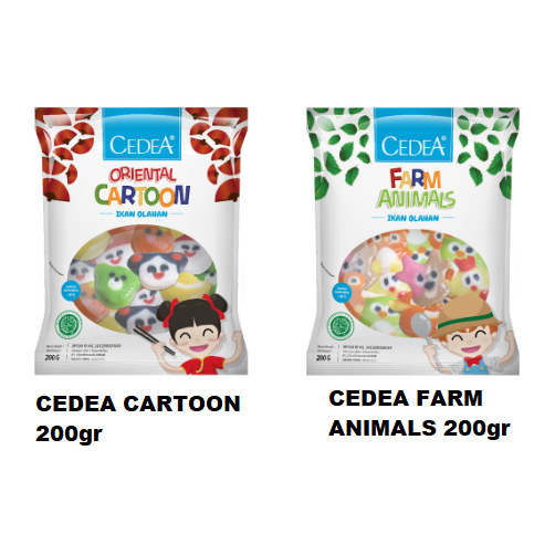 Jual Cedea Farm Animals / Cedea Cartoon 200gr | Shopee Indonesia