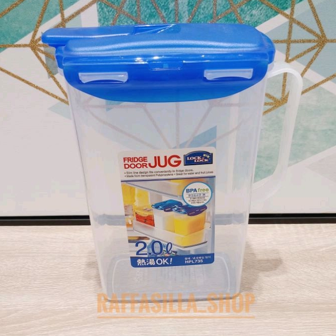 Jual LocknLock Water Jug 2.0L Lock&Lock Fridge Door Botol Kulkas