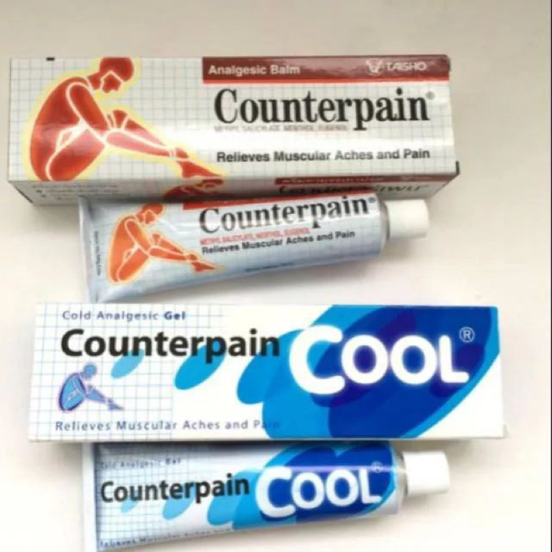 Jual Counterpain Analgesic dan Counterpain Cool 120gr, Thailand ...