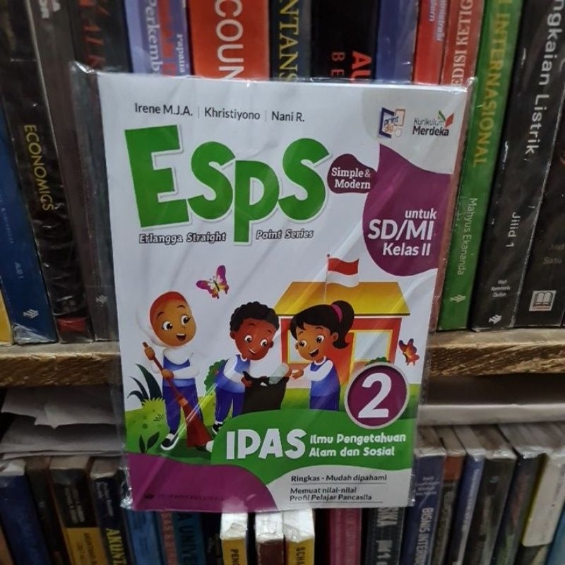 Jual ESPS IPAS KELAS 2 SD KURIKULUM MERDEKA BY Irene MJA ERLANGGA ...