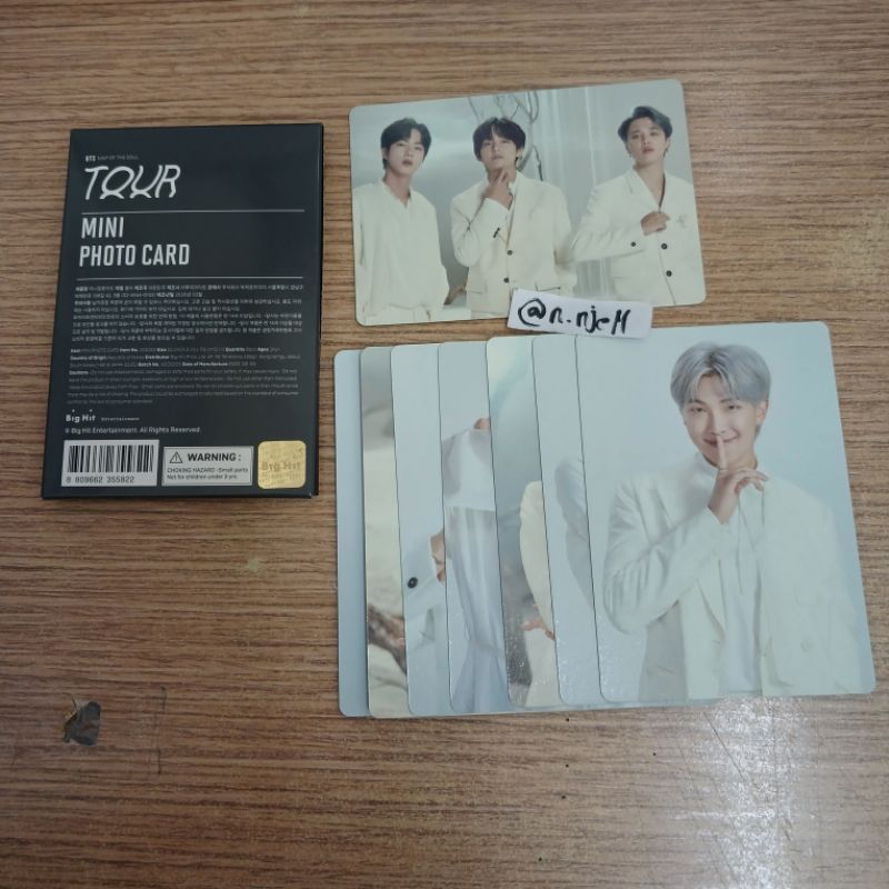 Jual Bts Mots Map Of The Soul Tour Mini Photocard Official Set Termurah Bighit Shopee Indonesia