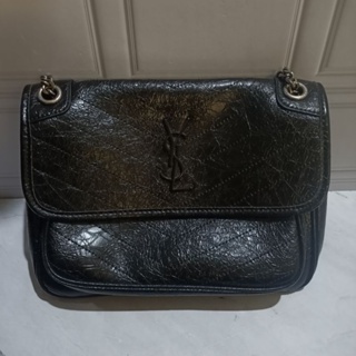 Jual YSL Niki medium grey rhw 27cm Original - Jakarta Utara