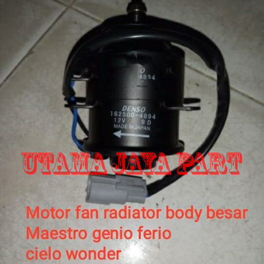Jual motor fan radiator maestro genio ferio cielo wonder | Shopee Indonesia