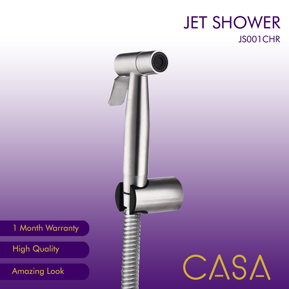 Jual Casa Jet Shower Bidet Toilet Spray Gun Stainless Sus Js Chr Shopee Indonesia