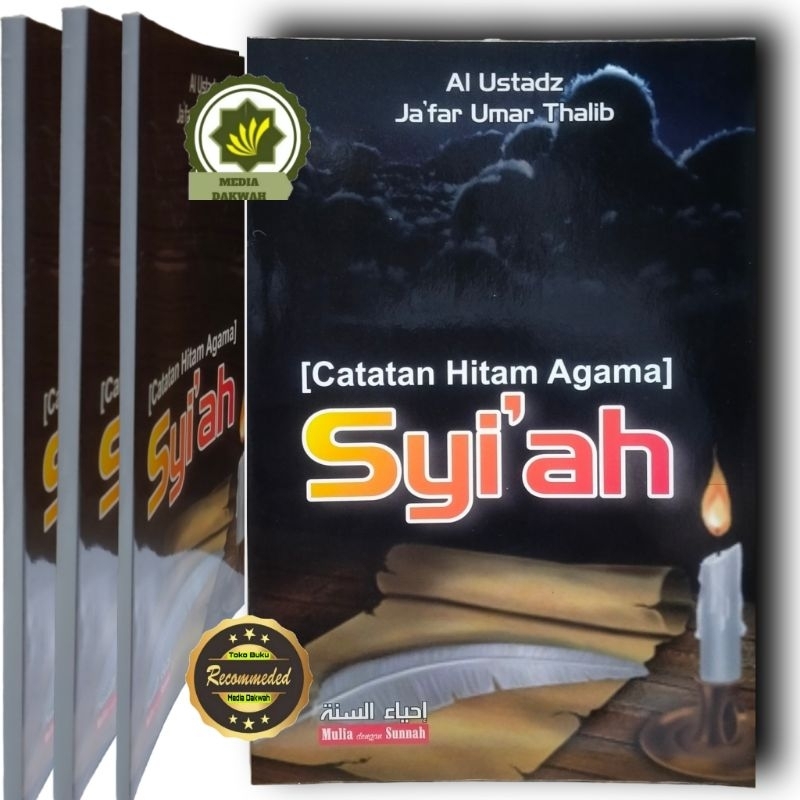 Jual Buku CATATAN HITAM AGAMA SYI'AH Syiah Dendam Yahudi dan Persia ...