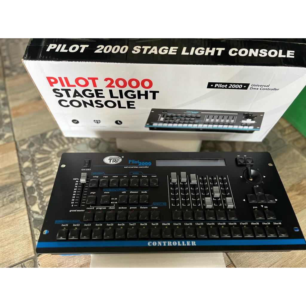 Jual PILOT 2000 CONSOLE LIGHT STAGE/MIXER LIGHT TRF ORIGINAL | Shopee ...