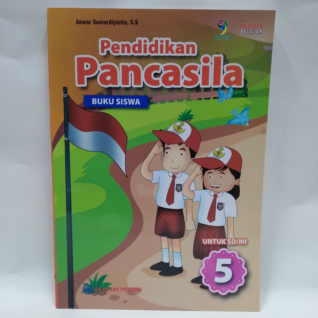Jual BUKU PELAJARAN SISWA SD MI KELAS 5 MAPEL PENDIDIKAN PANCASILA 