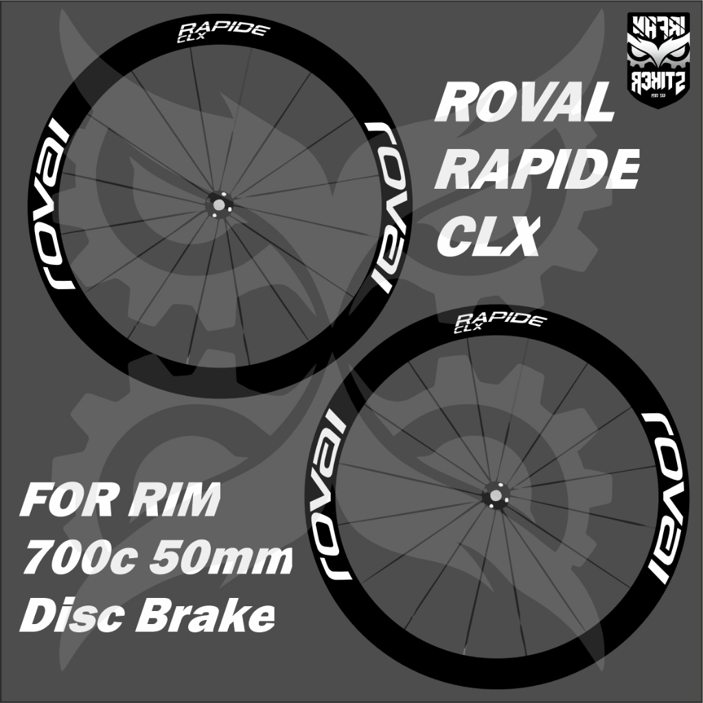 Jual Stiker Rims Roval Rapide Clx | Shopee Indonesia