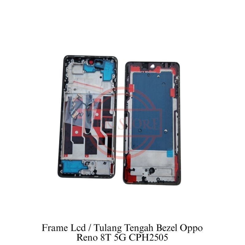 Jual Frame Lcd Tatakan Lcd Tulang Tengah Bezel Oppo Reno 8t 5g