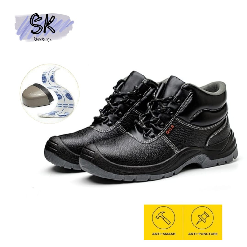 Jual Sepatu Safety Boots Safety Shoes Ujung Besi 307 | Shopee Indonesia