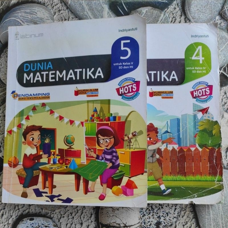 Jual Buku Dunia Matematika Sd Mi Kelas 4 5 K13 Platinum Hots