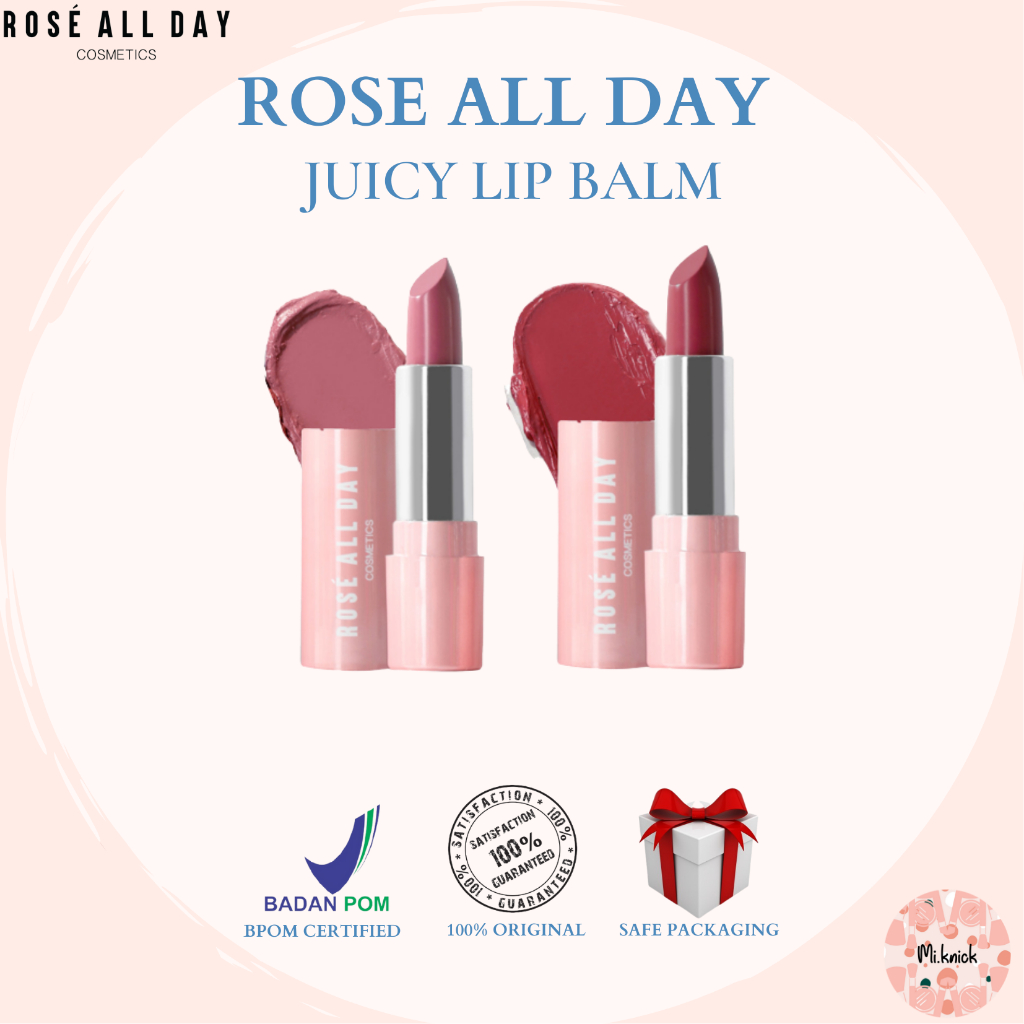 Jual ROSE ALL DAY rose all day Juicy Lip Balm Shopee Indonesia
