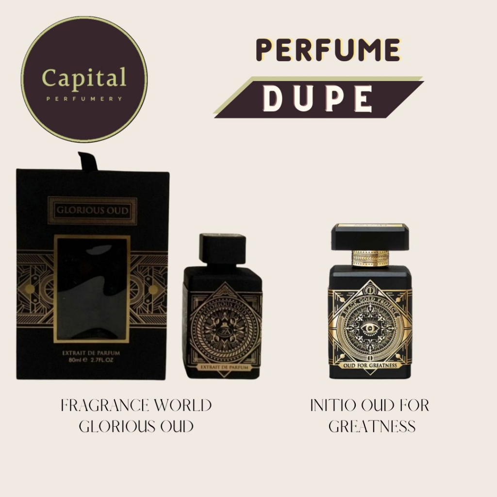 Jual Parfum Fragrance World Glorious oud For Men Extrait de Parfum 80