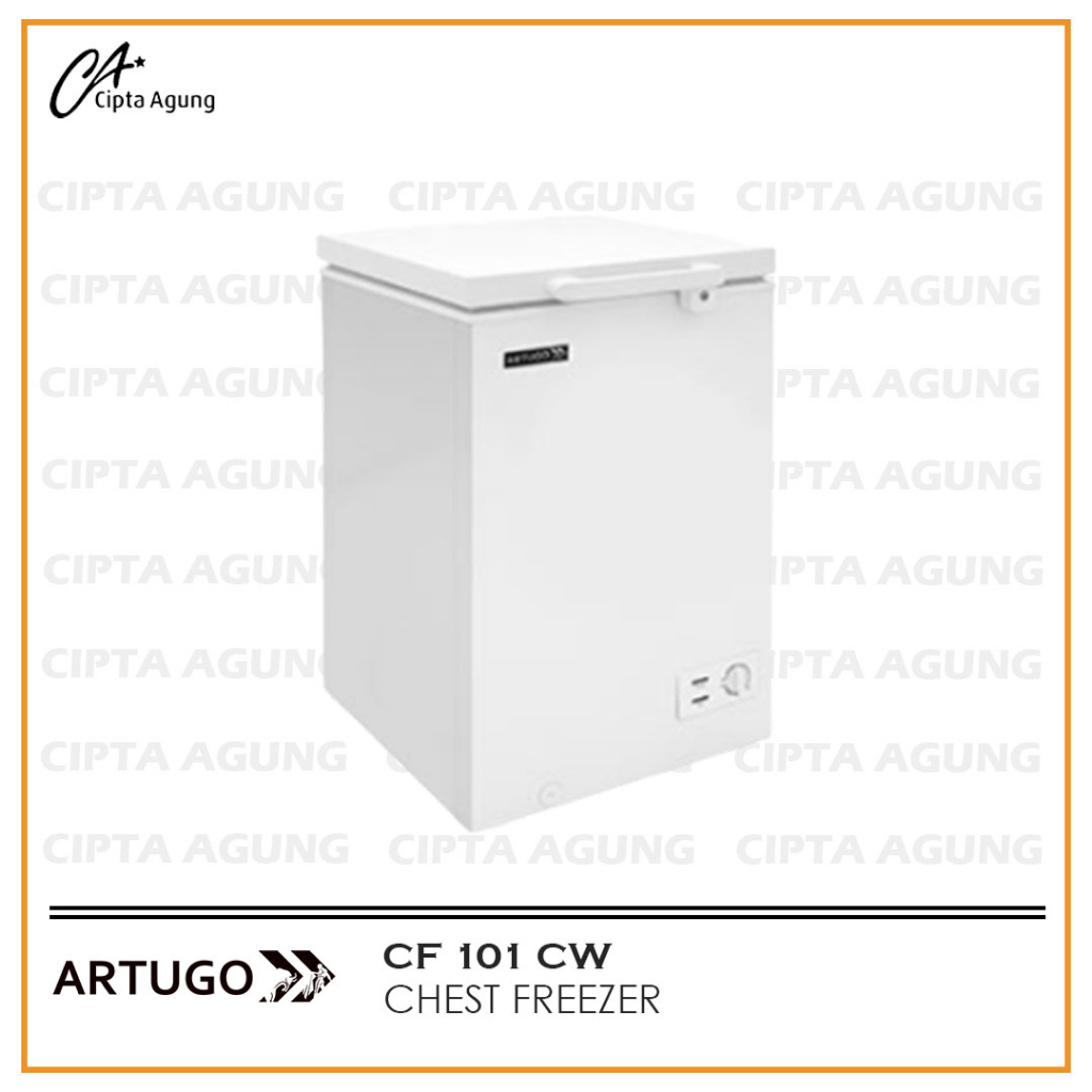 Jual ARTUGO CHEST FREEZER CF 101 CW CF 101CW 100 LITER Shopee Indonesia