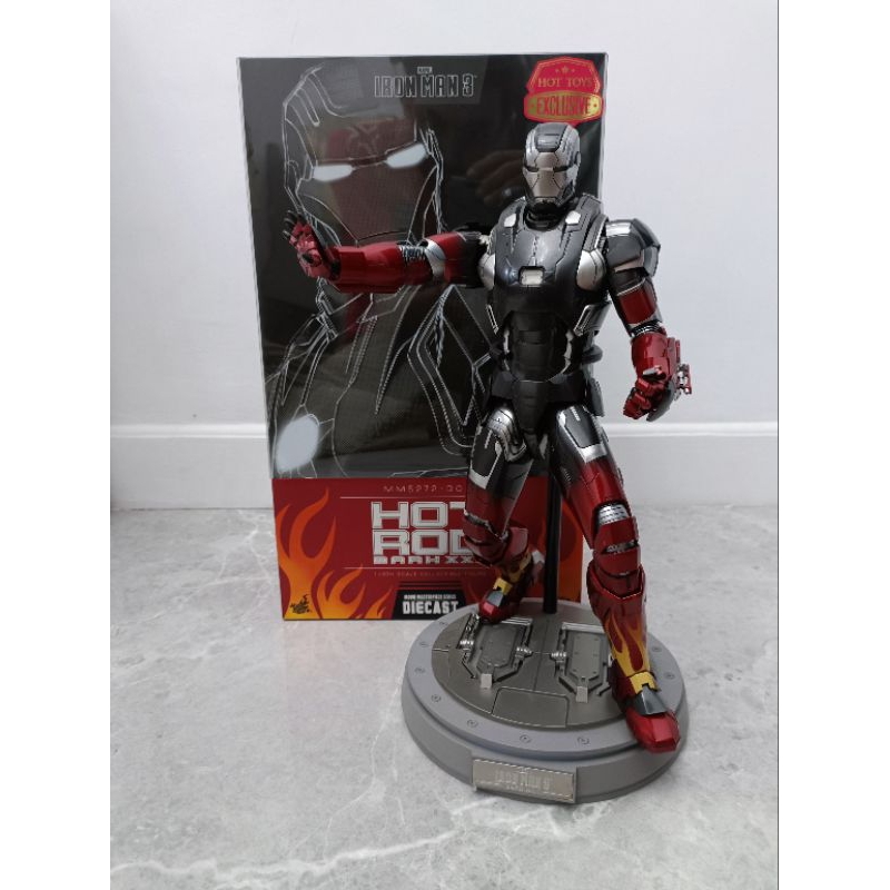 Jual hot toys iron man 3 hot rod mark xxii (diacast) | Shopee Indonesia