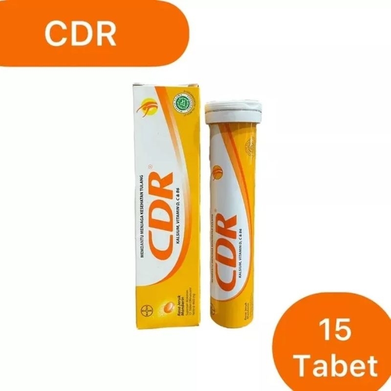 Jual PROMOSI CDR ISI 15 TABLET SUPLEMEN MULTIVITAMIN KESEHATAN TULANG ...
