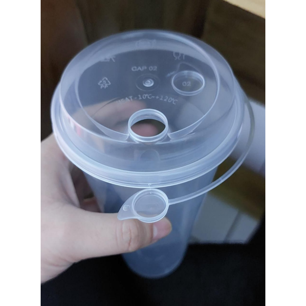 Jual CUP INJECTION 22oz 700ML FROSTED + TUTUP / GELAS THINWALL / GELAS ...